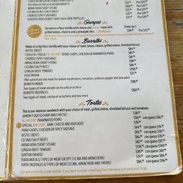 Menu Menu