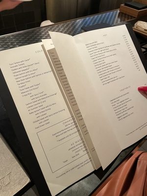 Menu photo 2 Nobu Atlantic City, NJ Menu photo 2 Nobu Atlantic City, NJ