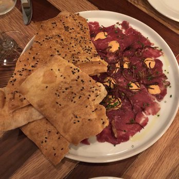 Codex - Beef carpaccio - New American Near Me - Norfolk, Virginia Codex - Beef carpaccio - New American Near Me - Norfolk, Virginia