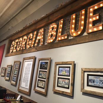 Georgia Blue - Interior sign - American Near Me - Brookhaven, Mississippi