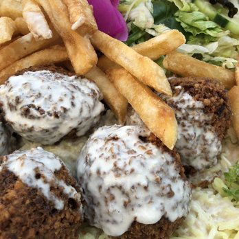 Boston Shawarma - Falafel Dinner Plate - Middle Eastern Near Me - Boston, Massachusetts