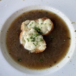Restaurant Zum Onkel Wili - French onion soup