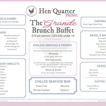 Hen Quarter Prime - Menu from Website their Bait! $70 I'm there mama! - Southern Near Me - Washington, DC, District of Columbia