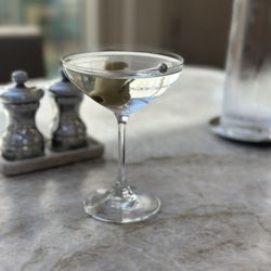 RH Rooftop Restaurant at RH Oklahoma City - Extra dirty martini