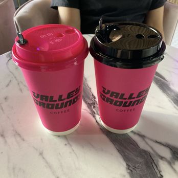 Valley Grounds Coffee - Nice colored cups and lids. - Coffee & Tea Near Me - Los Angeles, California Valley Grounds Coffee - Nice colored cups and lids. - Coffee & Tea Near Me - Los Angeles, California