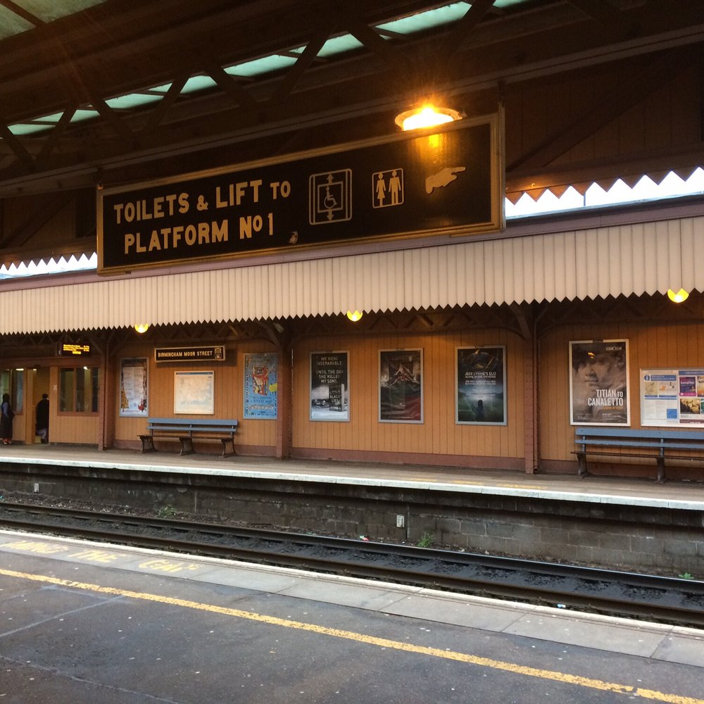 Birmingham Moor Street - Love the old style signage. - Train Stations Near Me - Birmingham, XWM