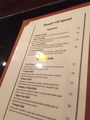Menu photo 7 Hanaki Sushi Chesapeake, VA Menu photo 7 Hanaki Sushi Chesapeake, VA