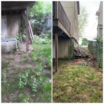 Rudy Landscaping - Before and after - Artificial Turf Near Me - Belmont, Massachusetts Rudy Landscaping - Before and after - Artificial Turf Near Me - Belmont, Massachusetts