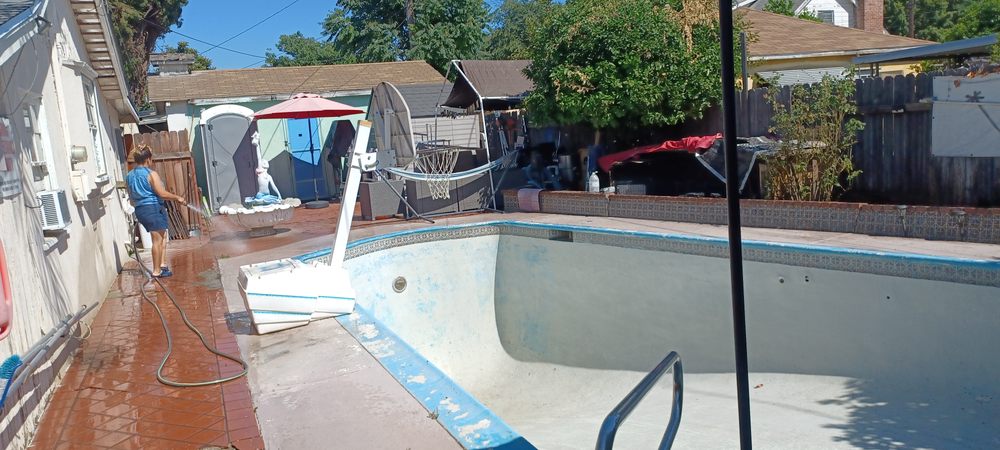 Power washing project