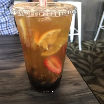 Tiger + Lily - Summer fruit bubble tea - Asian Fusion Near Me - Columbus, Ohio