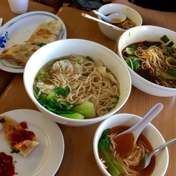 Sue's Kitchen - Wonton soup and braised beef noodles and a Chinese beef burrito. Yummy!! - Chinese Near Me - Torrance, California Sue's Kitchen - Wonton soup and braised beef noodles and a Chinese beef burrito. Yummy!! - Chinese Near Me - Torrance, California