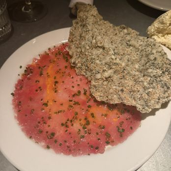 The Snail - Tuna carpaccio - American Near Me - Brooklyn, New York The Snail - Tuna carpaccio - American Near Me - Brooklyn, New York
