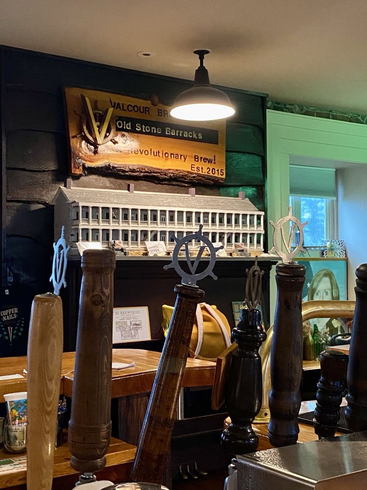 Food from Valcour Brewing Company