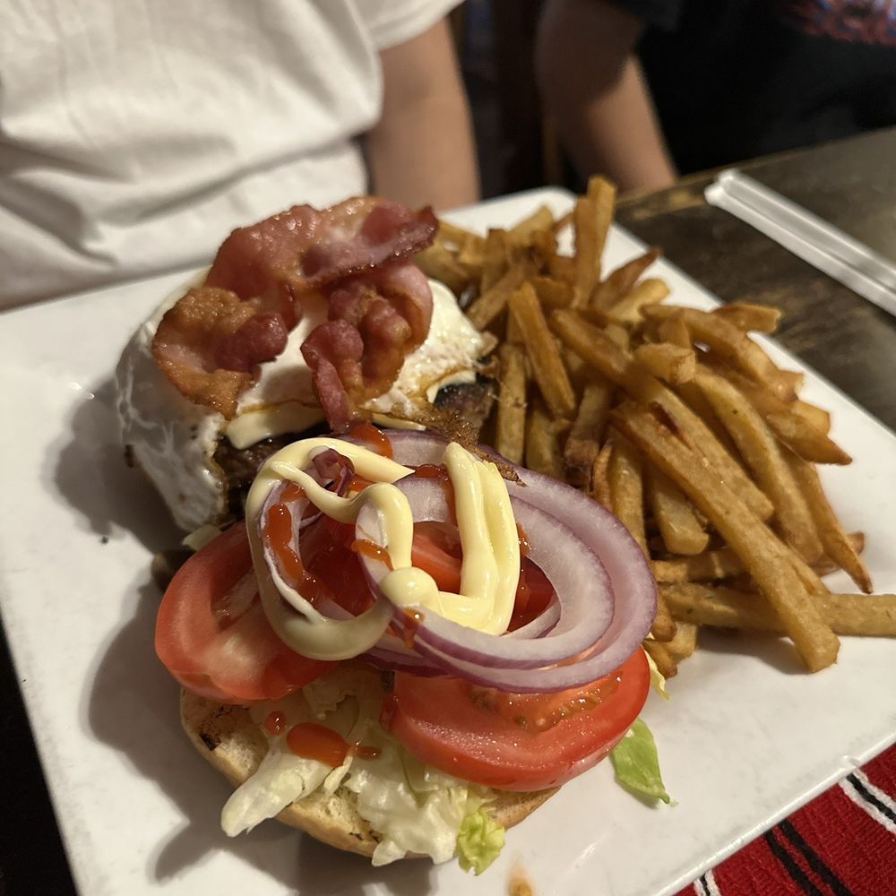 This burger was out of control. My boy said the burger was awesome. This burger was out of control. My boy said the burger was awesome.