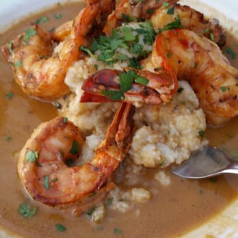 Blu - Cajun shrimp and grits - Wine Bars Near Me - Norman, Oklahoma