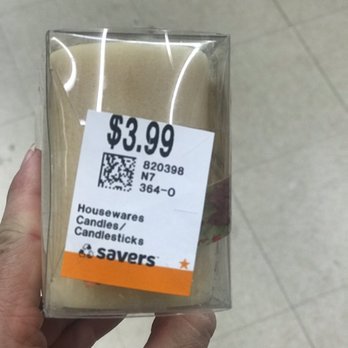 Savers - This is the Savers price tag on candles that sold at big lots for $2.99 NEW!!! - Thrift Stores Near Me - El Paso, Texas