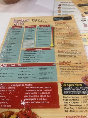 Menu photo 6 Angry Crab Shack Atascocita, TX