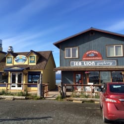 Sea Lion Fine Art Gallery - This art gallery and it's 2 over night rentals are located on the Homer Spit next to a restaurant called Captain Pattys.