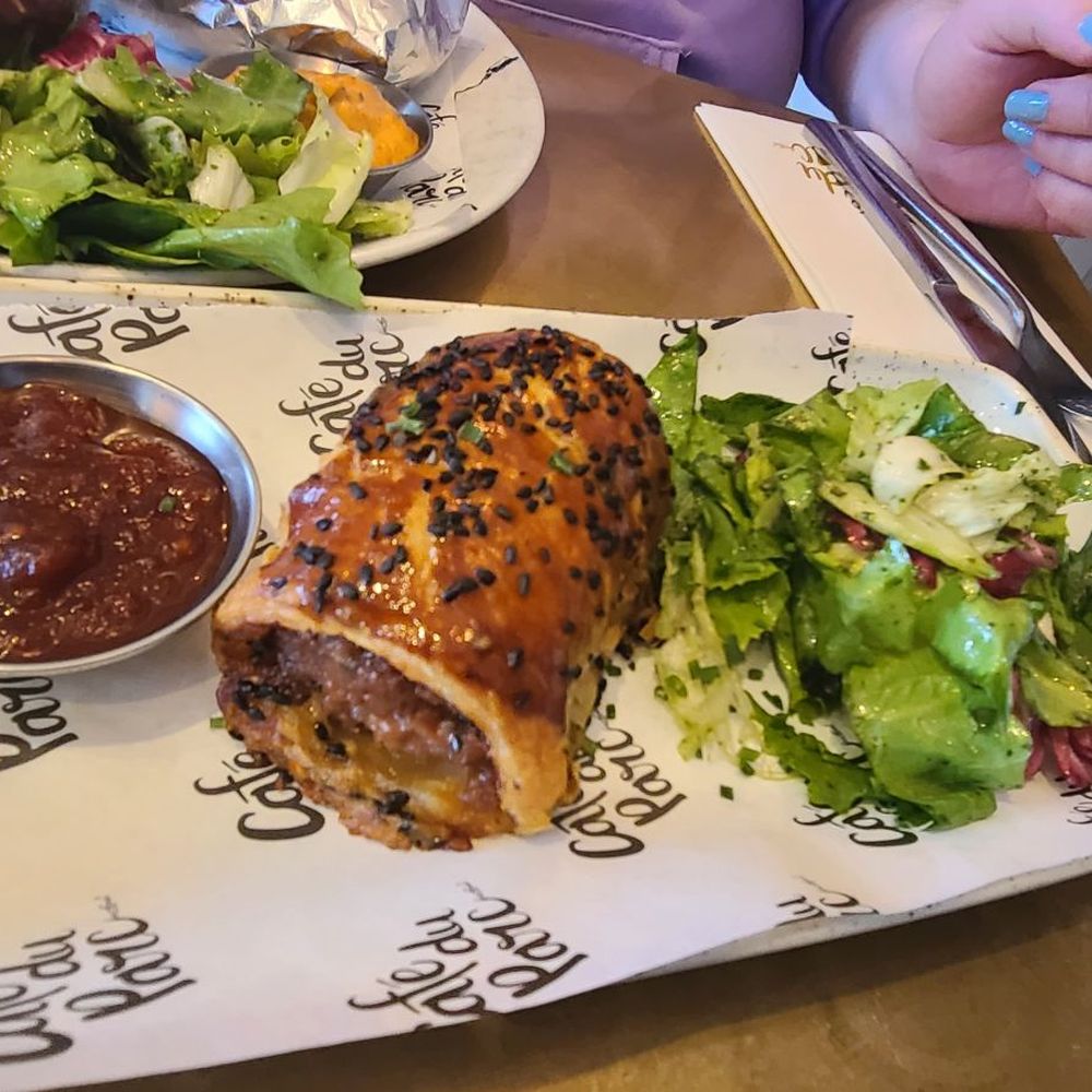 Cafe Du Parc - Chorzio and green onion sausage roll - Cafes Near Me - Killarney, Kentucky
