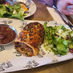 Cafe Du Parc - Chorzio and green onion sausage roll