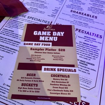 The Rabbit Hole - Menu -- Game Day! - Sports Bars Near Me - Minneapolis, Minnesota The Rabbit Hole - Menu -- Game Day! - Sports Bars Near Me - Minneapolis, Minnesota