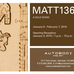 Autobody Fine Art - Matt136 a Solo Show 01.09.10