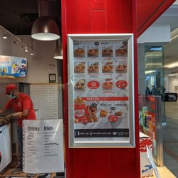 Mr Pretzels - Menu, including a list of drinks and dips
