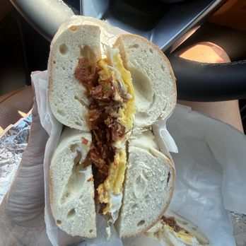 Rocky's Millwood Deli - I guess, a bacon, egg, and cheese on a bagel - Delis Near Me - Millwood, New York Rocky's Millwood Deli - I guess, a bacon, egg, and cheese on a bagel - Delis Near Me - Millwood, New York
