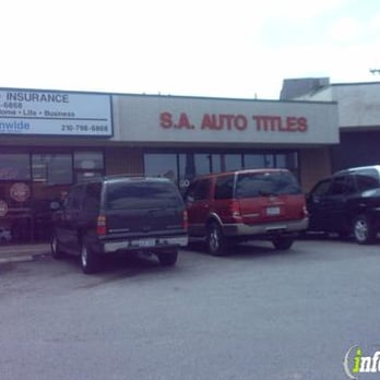 SAN ANTONIO AUTO TITLE SERVICES - Updated January 2025 - 6107