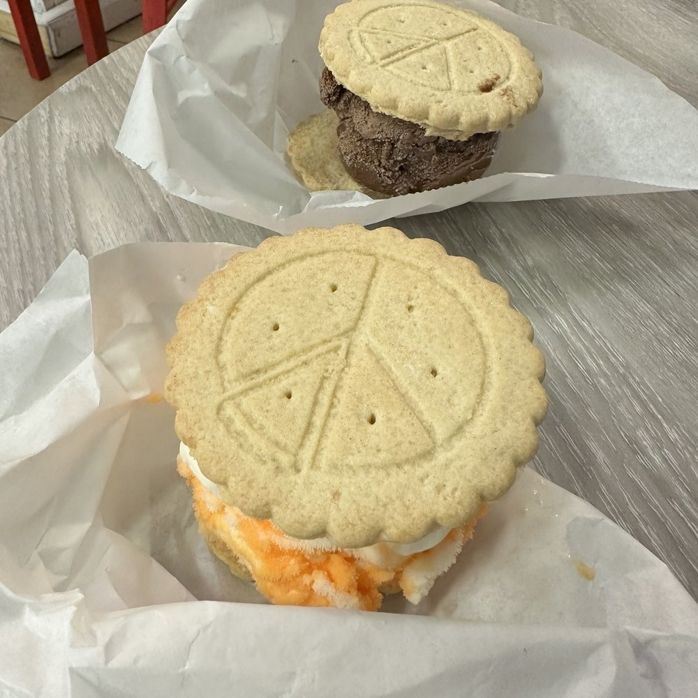 Peace Pie - Fun logo stamped cookie! - Desserts Near Me - St. Augustine, Florida Peace Pie - Fun logo stamped cookie! - Desserts Near Me - St. Augustine, Florida