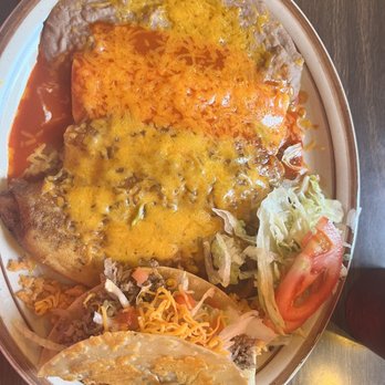 Old Road Restaurant - Old Road Combo - Mexican Near Me - Mescalero, New Mexico