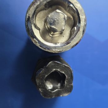 America's Tire - Mangled lug nuts and key. - Wheel & Rim Repair Near Me - Millbrae, California
