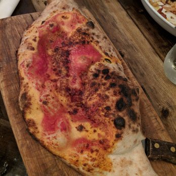 Farmer's Table - Spinach Calzone - New American Near Me - La Mesa, California Farmer's Table - Spinach Calzone - New American Near Me - La Mesa, California