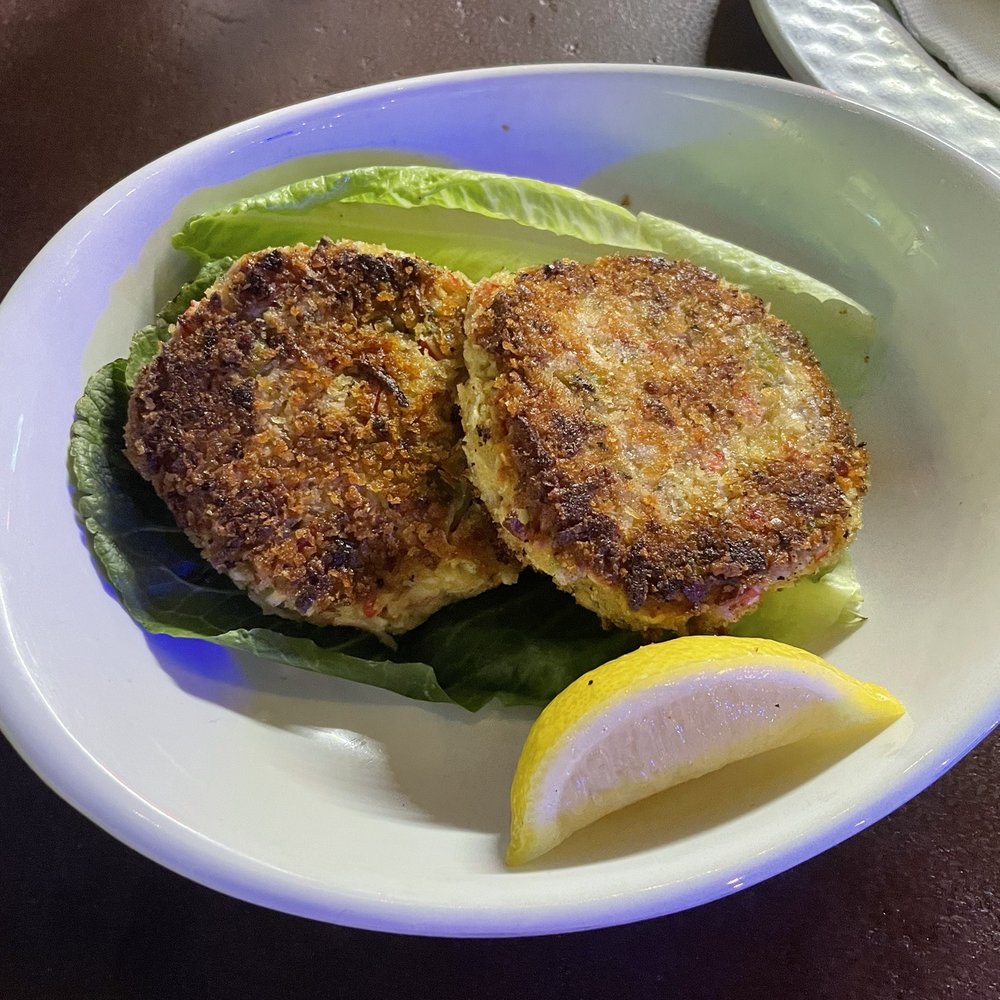 Sam's Beach Bar - Crab Cakes - Seafood Near Me - Hudson, Florida Sam's Beach Bar - Crab Cakes - Seafood Near Me - Hudson, Florida
