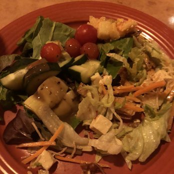 Goofy's Kitchen - Salad options tofu salad, sweet potato salad and mixed green bar veganized - American Near Me - Anaheim, California