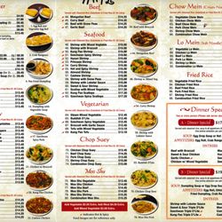 Deng’s Garden - Here's a good picture of the back of the menu. Taken 7/11/2025