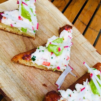 River Roast - Shrimp & Crab Toast delicioso - American Near Me - Chicago, Illinois