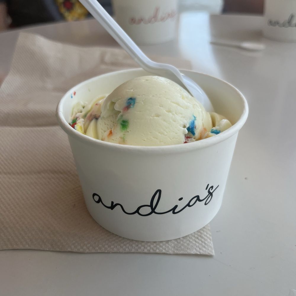 Andia’s Ice Cream - Cake batter! - Ice Cream & Frozen Yogurt Near Me - Raleigh, North Carolina