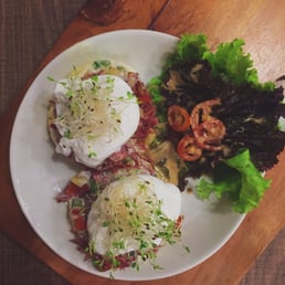Beef Hash Benedict