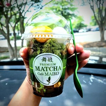 Matcha Cafe Maiko - The special w/ Matcha and Black Sesame Swirl. - Coffee & Tea Near Me - Charlotte, North Carolina Matcha Cafe Maiko - The special w/ Matcha and Black Sesame Swirl. - Coffee & Tea Near Me - Charlotte, North Carolina