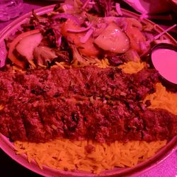Le Jardin - Kafta kabob and rice