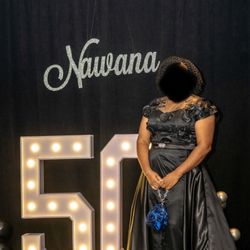 Vina Fabrics - Floor length gown