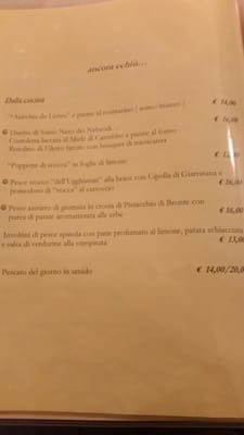 Menu photo 4 Mè Cumpari Turiddu Catania, CT