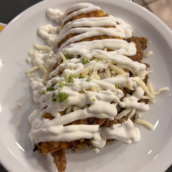 Abuela's Kitchen - Cachapa with pork - Latin American Near Me - Urbana, Ohio