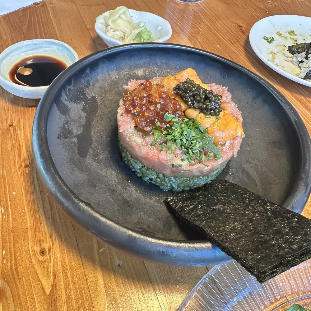 MORU - Toro Don with uni ikura and caviar - Japanese Near Me - Fort Lee, New Jersey MORU - Toro Don with uni ikura and caviar - Japanese Near Me - Fort Lee, New Jersey