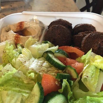 Caravan Grill - Falafel plate - Halal Near Me - Tucson, Arizona