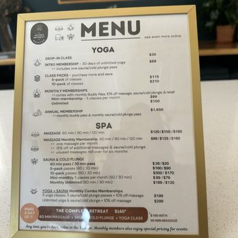 The Intown Retreat - menu - Yoga Near Me - Decatur, Georgia The Intown Retreat - menu - Yoga Near Me - Decatur, Georgia