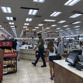 Buc-ee's - View inside Buc-ee's. Sweets on one side, meats on the other side. - Gas Stations Near Me - Katy, Texas