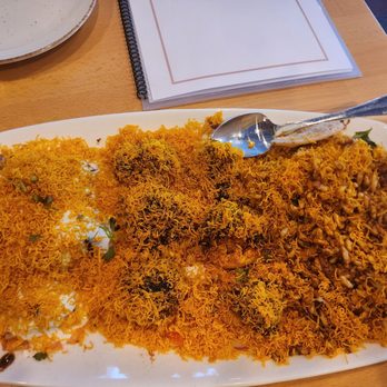 Kailash Parbat - Chaat platter - Indian Near Me - New York, New York Kailash Parbat - Chaat platter - Indian Near Me - New York, New York