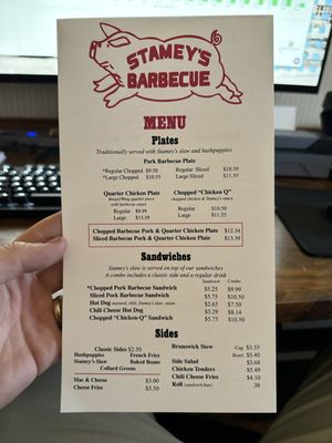Menu photo 7 Stamey's Barbecue Greensboro, NC Menu photo 7 Stamey's Barbecue Greensboro, NC